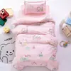 Juego de Tres Piezas de Edredón de Algodón Puro Clase A para Jardín de Niños Juego de Seis Piezas de Ropa de Cama para Niños Ropa de Cama para Bebé para Siesta Ropa de Cama para Jardín de Niños
