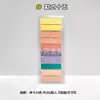 Abas Coloridas para Índice Notas Adesivas Série com Verso Transparente Adesivo Forte Impermeável PET Adesivos de Índice para Marcar Perguntas Erradas Atacado