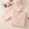 Fuente 2025 Nueva Ropa Interior Térmica para Mujer Versátil Capa Base Otoño e Invierno Delgada Calefacción Superior Térmica Sin Costuras Venta al por Mayor