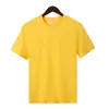 Camiseta de algodão puro de manga curta com estampa de logo, camiseta de trabalho, top de verão, gola redonda, camiseta cultural estampada de meia manga DIY