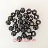 Contas de Madeira Coloridas com Furo Grande Contas Artesanais DIY Contas Soltas 12mm Furo Passante Acessórios para Roupas Sapatos Bolsas Pacote de Chá Bolso