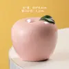 Jarrón pequeño de cerámica creativo con forma de planta hidropónica, color verde, rosa, cobre, dinero, hierba, flor, adorno decorativo para escritorio de sala de estar.
