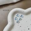 Queso de sal marina azul fondo puntiagudo Diamante Cristal Diamante color transparente gota de agua corazón torcido cuadrado mariposa huevo de paloma joyería para uñas