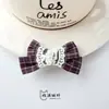 Tecido de acessórios para cintura com laço xadrez JK, renda, pérola, acessórios para bolsa DIY, decoração de sapato, acessórios para chapéu, acessórios para roupa