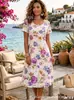 Comércio Exterior Transfronteiriço 2026 Vestido Elegante da Moda Verão Nova Moda Estação Independente da Amazon TEMU Mais Vendido 26