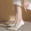 Zapatos de boda para mujer con pies anchos, adecuados para vestido tradicional chino, zapatos de novia de doble uso, zapatos de tacón alto rojos con empeine alto, talla grande