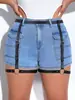 Productos para adultos europeos y americanos transfronterizos pantalones de cuero sexy para bondage juego de esposas herramientas de sujeción sm accesorios en stock