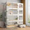 Gaiola para Gatos com Espaço Livre, Banheiro para Gatos Doméstico, Casa para Gatos Integrada, Abrigo para Gatos, Novo Ninho para Gatos, Armário para Gatos, Vila para Gatos Interna