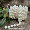 Cadena de Cuentas de Perlas para Bodas de 4-14 mm Cadena DIY Decoración de Escena de Boda Cortina de Perlas Atrezzo para Diseño de Escena
