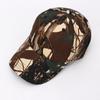 Gorra de béisbol camuflada transfronteriza de AliExpress sombrero de hoja biónica gorra para entrenamiento de campo senderismo gorra con visera solar para pesca