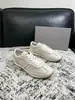 Zapatillas de entrenamiento retro alemanas de cuero genuino con patrón de lichi, zapatillas casuales ligeras de color claro simples BC, suministro de cordones para hombre transfronterizo