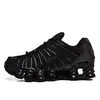 Zapatillas de correr Shox TL transfronterizas para hombre y mujer, zapatillas deportivas transpirables de bajo perfil con absorción de impactos, zapatillas casuales en blanco y negro para hombre y mujer