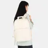 Mochila de Hombro Doble Estilo Simple Unisex Gran Capacidad Ligera Bolsa para Computadora Mochila para Viajes Diarios Salidas Diarias Mochila para Computadora