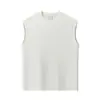 Gopudo Verano Nuevo Simple de Moda Marca Chaleco Hombre Holgado Deportivo Baloncesto Sin Mangas Camiseta Base Gw26001