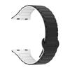 Para Apple Apple iwatch Correa de Reloj Tres Tiras Silicona Magnética Generación S10 Universal S9 Correa de Dos Colores