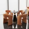 Mesa y silla de recepción para salón de belleza, vestíbulo de hotel, negociación, recepción de negocios, recepción, recepción, salón de negocios, sofá y silla.