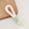 Cordón de felpa de color elegante para teléfono móvil, cuerda corta para la muñeca, funda para teléfono móvil, llavero, cuerda antipérdida, accesorio para colgar en la bolsa.