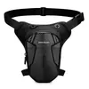 Bolsa Eva Versátil para Motocicleta Cáscara Dura Impermeable Bolsa para Pierna Casual de Hombre para Ciclismo Bolsa de Cintura para Moto al Aire Libre Bolso Cruzado para Motocicleta