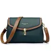2024 Bolsos Nuevos Moda Femenina Bolsos Pequeños Bolsos Cruzados Primavera y Verano Bolsos de Hombro de Cuero Suave Bolsos de Mujer Bolsos de Hombro
