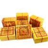 Papel dorado quemado de 8 pulgadas, colorido, para coche, Gong Jin Tai Sui, puerta dorada, papel dorado, gran cabello dorado, Wang Lai Jin, Festival Qingming, papel amarillo, papel moneda