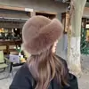 Nuevo Sombrero de Pescador Rana de Moda Otoño e Invierno Cálido Dibujos Animados Felpa Estudiante Sombrero Cubo Dulce Japonés Al Por Mayor para Exteriores