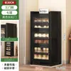 Gabinete para Zapatos de Entrada de Bambú para el Hogar Zapatero Simple de Múltiples Niveles Ahorrador de Espacio Gabinete de Almacenamiento para Pasillo Exterior de Casa de Alquiler
