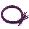 Cuerda para el pelo trenzada de torsión de combinación de colores coreana de alta elasticidad, grosa, anillo para el pelo, cuerda para el pelo anudada tejida a mano, fabricantes, venta al por mayor