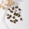 Ponta Oval Fundo Pontiagudo Diamante Corte Antigo Qualidade Ovo de Pombo Vidro K9 Diamante para Nail Art Acessórios para Joias DIY Fabricante Atacado