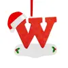 Decoraciones navideñas creativas transfronterizas con 26 adornos de letras, decoraciones navideñas y de Año Nuevo para el hogar