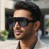 Óculos de Sol Retro Europeus e Americanos de Moda, Armação Grande, Estilo Hip-Hop Tendência Versátil, Estilo Celebridade da Internet, Proteção Solar Personalizada, Óculos de Sol Transfronteiriços