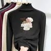 Ropa interior térmica para niñas Top con volantes para niños Se puede usar por fuera Elegante ropa interior de terciopelo alemán Ropa de otoño e invierno para niñas pequeñas