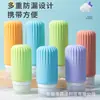 Traje de subbotellas de silicona transfronterizo 90ml portátil para viaje subempaque almacenamiento subbotella Botella de loción manguera
