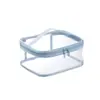 Bolsa de Maquiagem Cor Macaron de Alta Qualidade Transparente Conveniente Grande Capacidade Bolsa de Armazenamento de Cosméticos à Prova d'Água Bolsa de Lavar para Viagem