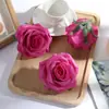 Cabezas de Flores de Rosa Artificiales Grandes en Forma de T para Decoraciones de Boda, Muros de Flores para Arcos, Arreglos Florales y Flores Artificiales al por Mayor del Fabricante