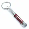 Llavero de modificación de coche turbocargado cabeza de engranaje amortiguador disco de freno pistón de motor rotor llavero