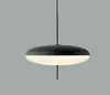 Alemão 2026 Popular Fabricante Restaurante Bar Luminária de Mesa Designer Dinamarquês Criativo Disco Voador Arte Oval Normcore