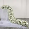 Salão de Festas de Casamento e Aniversário Arranjos de Flores Artificiais, Arranjos de Flores para Mesa Longa, Arranjos de Flores de Chão, Decoração de Cenário, Flores Artificiais, Arranjos de Flores Artificiais Prontos