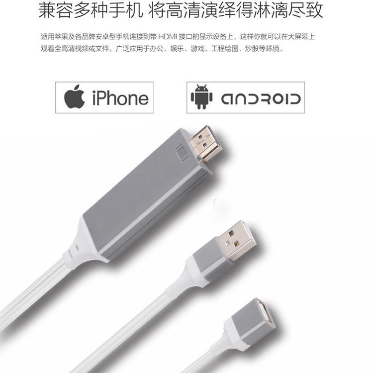 iPhone转hdmi三合一 5 750 750
