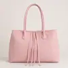 Bolsa tote minimalista de grande capacidade com múltiplos compartimentos, bolsa para laptop, casual e versátil para o dia a dia e viagens, bolsa de mão/ombro