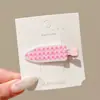 Pinza lateral para el cabello simple y elegante para mujer, sin costuras, fresca y estilosa, alto valor estético, accesorio para el cabello suave y versátil