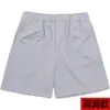 Shorts de Basquete Americanos Esportivos Malha Dupla Respirável Solto Treinamento Fitness Corrida Masculino Joelho Verão Leve