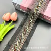 Estilo Étnico Retrô Malha Pesada Bordados Renda Pérola Código de Barras Borda de Roupa DIY Acessórios de Cabelo Acessórios para Tiara de Cabelo Atacado
