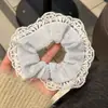 Elegante Coletero Floral de Encaje para Mujer, Lazo Versátil para el Cabello para Niñas