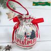 Véspera de Natal Candy Apple Embalagem requintada Saco de pano Presente de Natal Desenho animado Saco de armazenamento de viga