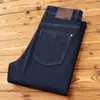 Jeans Masculino de Lã de Cordeiro Espessada 2023 Calças Casuais Masculinas Retas Largas Quentes Forradas com Lã de Inverno