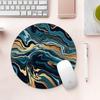 Mouse Pad Redondo de Mármore para Meninas de Escritório, Estilo Ins, Fresco e Simples, Mouse Pad Espessado, Direto do Fabricante
