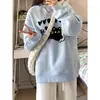 Sudadera de Manga Larga con Dibujo de Gato de Taiwán para Mujer, Lista para Enviar, Transfronteriza, Sudadera Gruesa de Felpa Cepillada para Otoño e Invierno para Mujer