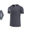 Tamanho Europeu Transfronteiriço Fitness Plus Size Camiseta de Secagem Rápida Secagem Rápida Manga Curta para Corrida Treino Esportivo Fitness Compra em Grupo Roupas