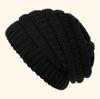 Sombrero de Lana Sombrero Tejido Sombrero para el Frío de Otoño e Invierno para Mujer Sombrero Cálido a la Moda con Forro Sombrero Apilado Europeo y Americano que Combina con Todo Gorro Pulóver para Pareja
