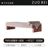 Banqueta para Cambiar Zapatos de Madera Maciza Estilo Nórdico, Banco al Pie de la Cama para Dormitorio, Banco Largo para Sala de Estar, Silla de Ocio para Entrada del Hogar, Banco Sofá de Tela